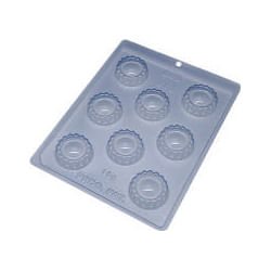 Forma Silicone Biscoito Recheado Liso (*873) Bwb