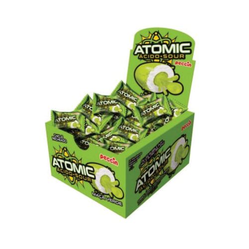 Chiclete Atomic Maçã Verde 140 Gr Peccin