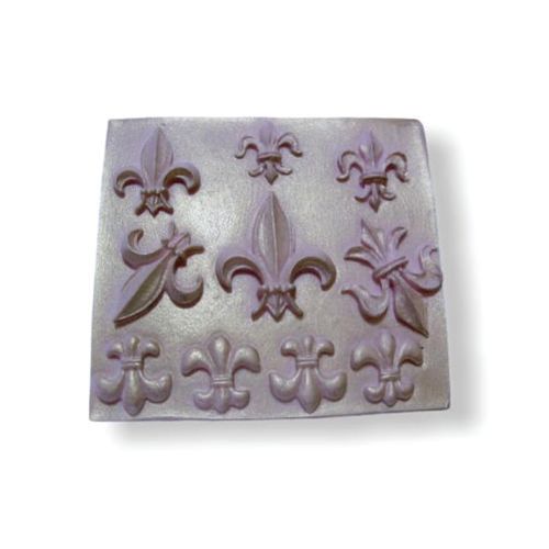 Molde Silicone Flores De Lis Pequenas (10) B3148 Vianna