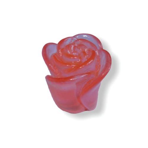 Molde Silicone Vela Botao De Rosa Gr B3134 Vianna
