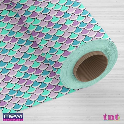 Tnt Estampado Escamas 1 Mt