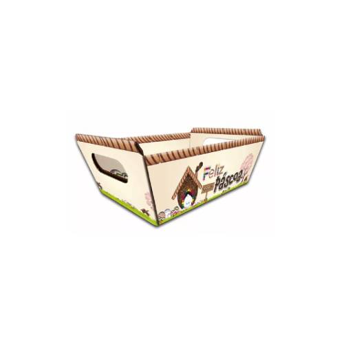 Cesta N 1 Toca Do Coelho 9,5x6,5x4 Cm (3119) Kid-Art