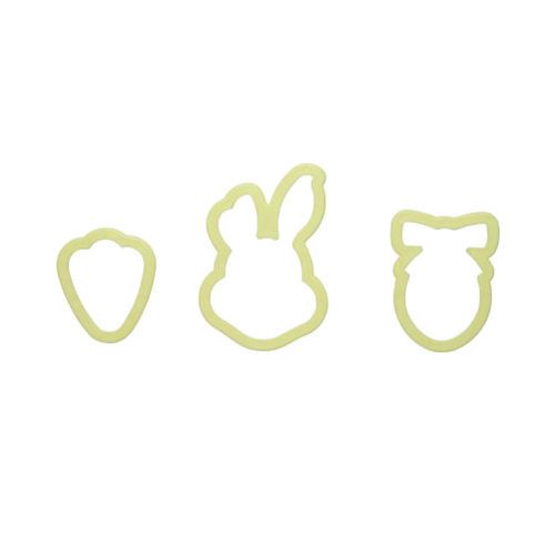 Cortador Kit Coelho Cod. 1 C/ 3 Pçs (406092) Bluestar
