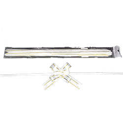 Laço Pronto Liso Branco 18mm C/ 10 Un Brfestas