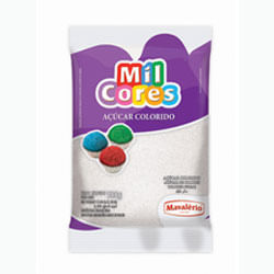 Açúcar Colorido Branco 500 Gr Mavalério