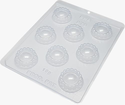 Forma Silicone Biscoito Recheado Coração (*875) Bwb