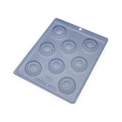 Forma Silicone Biscoito Recheado Morango (*874) Bwb