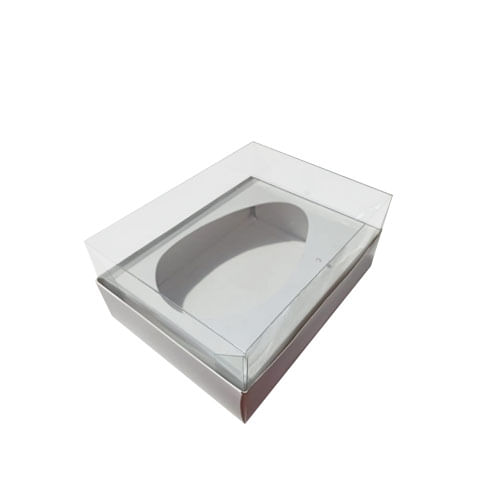 Caixa Gourmet Ovo 500 Gr Branca C/ 1un Crystal For