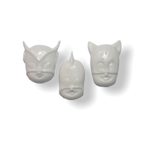 Molde Silicone Carinhas Pj Mask (B5226) Vianna