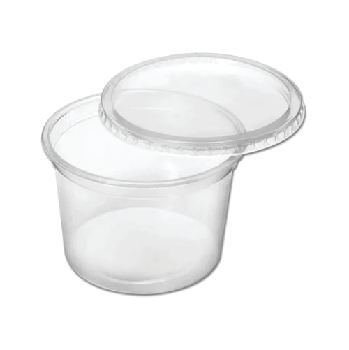 Kit Pote Redondo 1000 Ml C/ 24 Un Prafesta