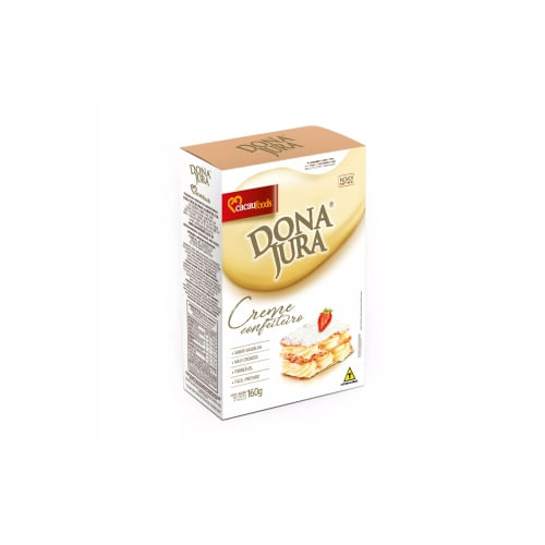 Creme Confeiteiro 160 Gr Cacau Foods