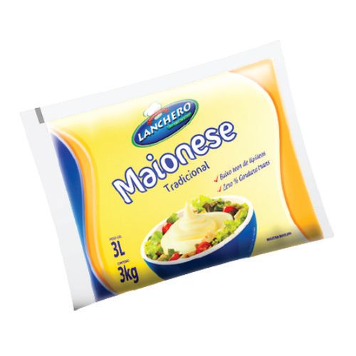 Maionese 3 Kg Bag Lanchero
