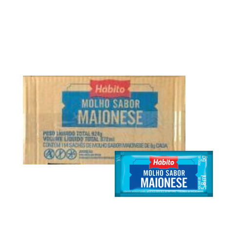 Maionese Sachet 154 X 6 Gr Habito