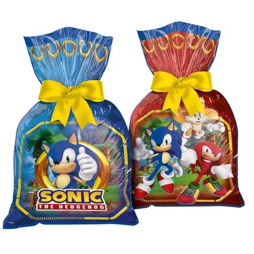 Sacola Plast. Sonic C/ 8 Un Regina