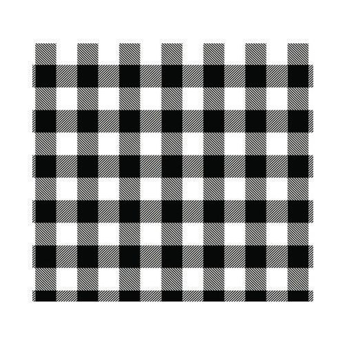 Tnt Estampado Xadrez Preto 1 Mt