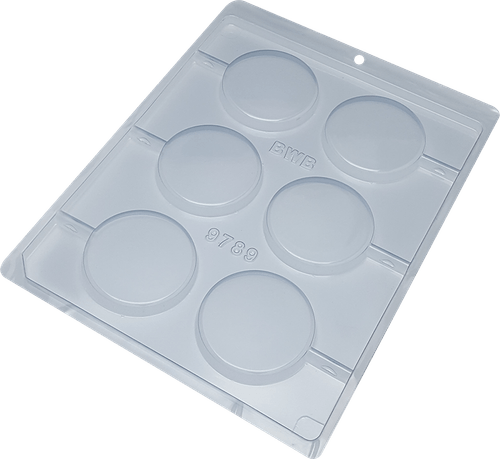 Forma Simples Pirulito Redondo Liso 60 Mm (*9789) Bwb