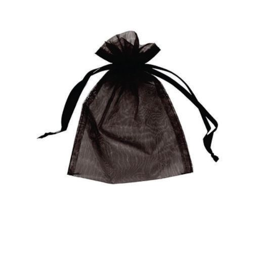 Saco Organza 12x17 Cm Rosa Claro C/ 10 Un