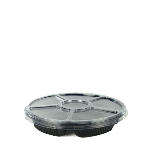 Bandeja C/ 5  Divisorias G550 Preta C/ 10 Un Galvanotek