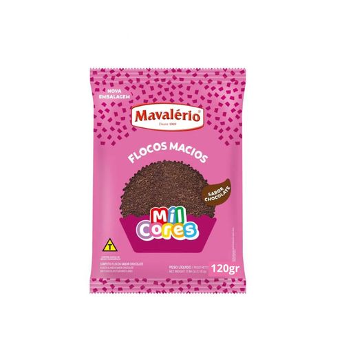 Escamas Macias Chocolate 120 Gr Mavalério