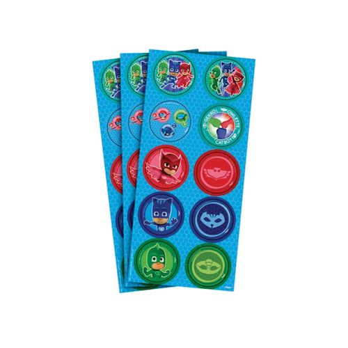 Adesivo Redondo Pj Masks C/ 3 Un Regina