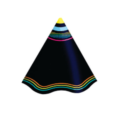 Chapéu Cone Neon C/ 8 Un Junco