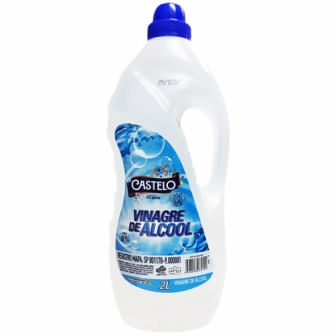 Vinagre De Alcóol 6% Acidez 2 Lt Castelo Alimentos