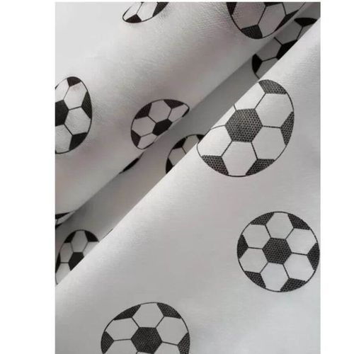 Tnt Estampado Bola De Futebol Preta 1 M Mewi