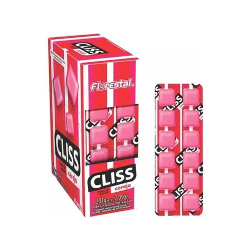 Chicle Cliss Cart 201gr Florestal