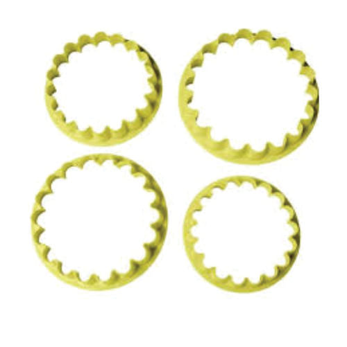 Cortador Babados P C/ 4 Pçs (407976) Bluestar