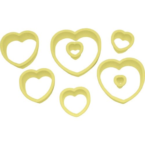 Cortador Coração C/ 8 Pçs (465184) Bluestar