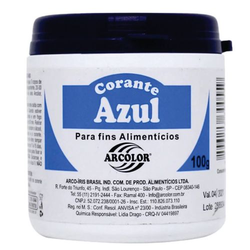 Corante Em Pó 100 Gr Arcolor