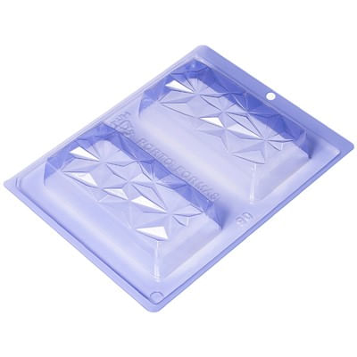 Forma Silicone Barra 3d P/ Rechear (*8) Porto Formas