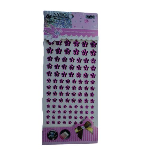 Cartela Adesivo Mixer 37 Flores Cor 109 Pink (98103) Nybc