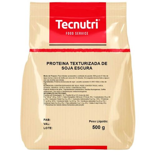 Proteina Soja 500gr Tecnutri