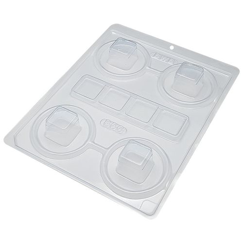 Forma Silicone Mini Caixa Quadrada (*856) Bwb