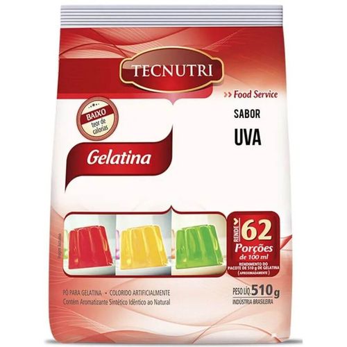 Gelatina Uva 500 Gr Tecnutri