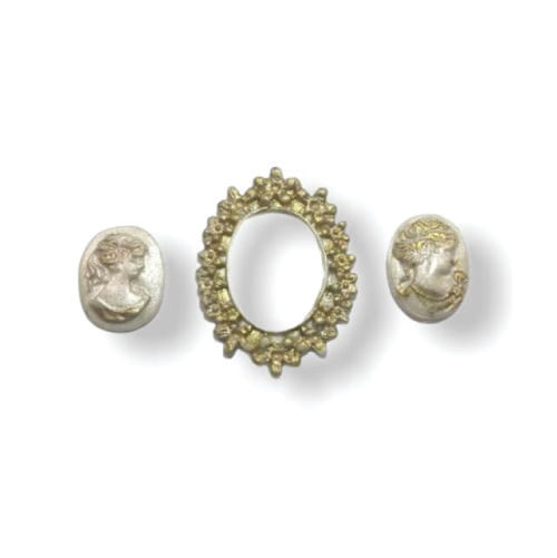 Molde Silicone Molduras E Camafeus (B5095) Vianna