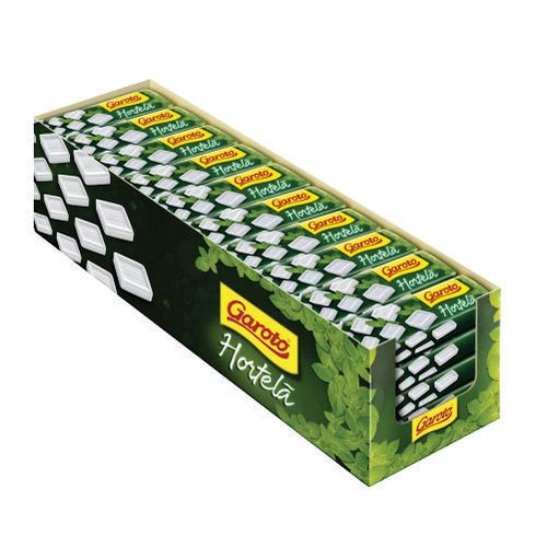 Pastilha Hortela C/ 40 Un Garoto