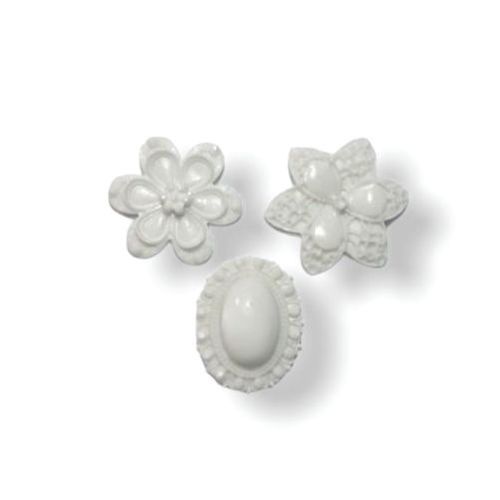 Molde Silicone Broche/Pedra Preciosa 11 (B5230) Vianna