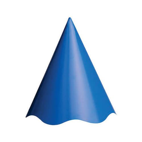 Chapéu Anivers. Color Azul Royal C/ 8 Un Regina