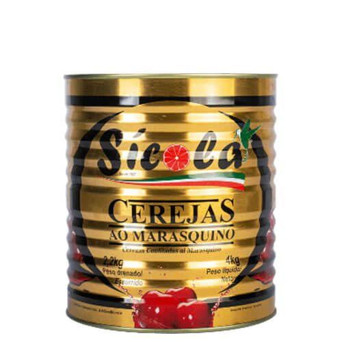 Cereja Verdadeira S/ Talo 1,8 Kg Drenado Sicola