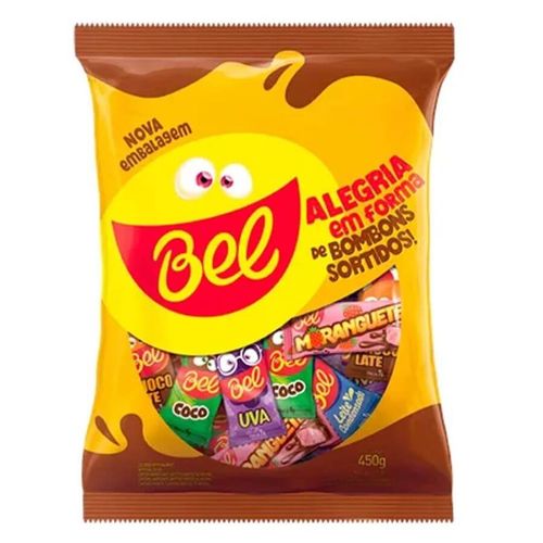 Bombons Sortidos Bag C/ 50 Un 450 Gr Bell