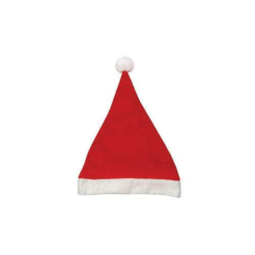 Gorro Vermelho  Papai Noel Feltro Importado