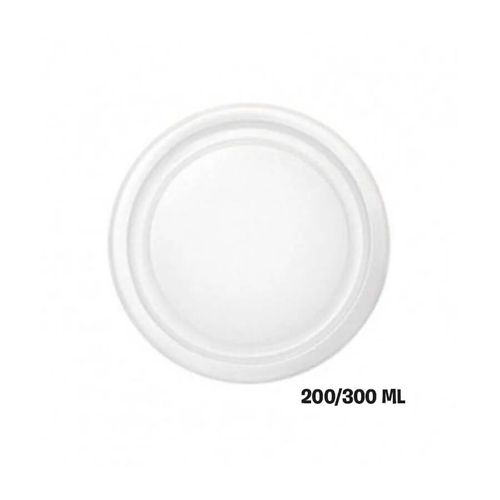 Tampa Da Cumbuca De Isopor Para Açai 200/300 Ml C/ 100 Un Ultra