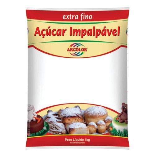 Açúcar Impalpavel 1 Kg Arcolor