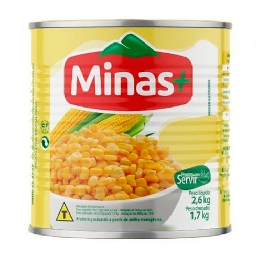 Milho Verde 1,7 Kg Minas Mais
