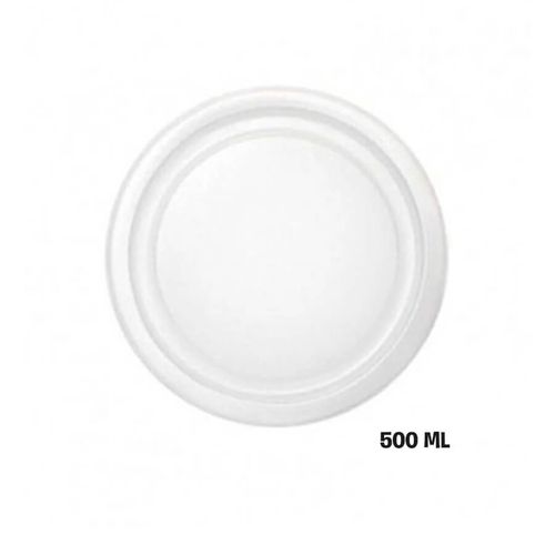 Tampa Da Cumbuca De Isopor Para Açai 500 Ml C/ 100 Un Ultra