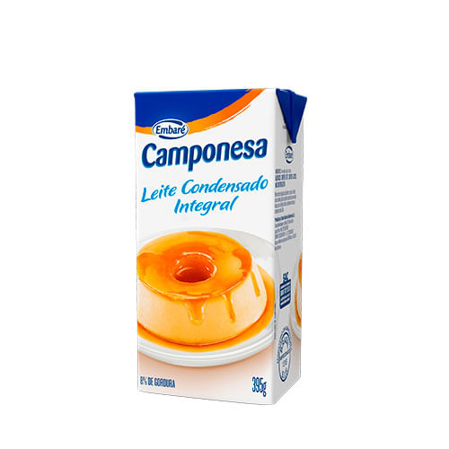 Leite Condensado Integral 395 Gr Tp Camponesa