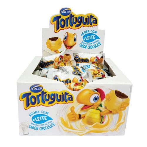 Chocolate Tortuguita Branca 24x15,5 Gr Arcor