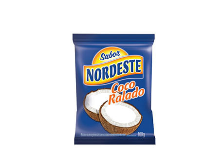 Coco Ralado 100 Gr Umido E Adocado Nordeste